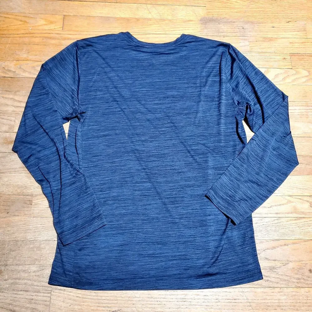 Virginia Cavaliers Nike Nike Tee Long Sleeve Shirt Men's Navy Size L Used
